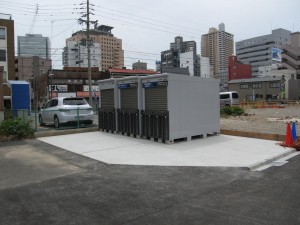 角地にございますので、使い勝手が優れております。